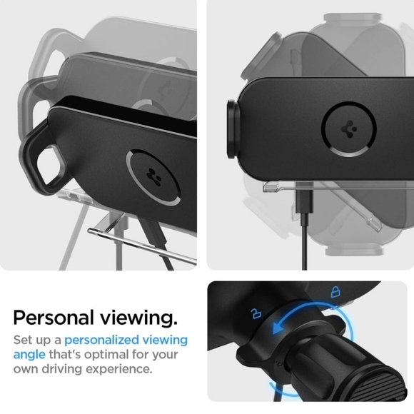 Spigen OneTap Smartlock [Auto-Clamping] Wireless Car Charger - Picture 5 of 6